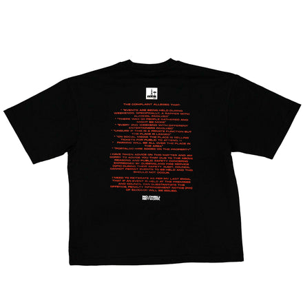 NO.ONE 'CEASE AND DESIST' TEE