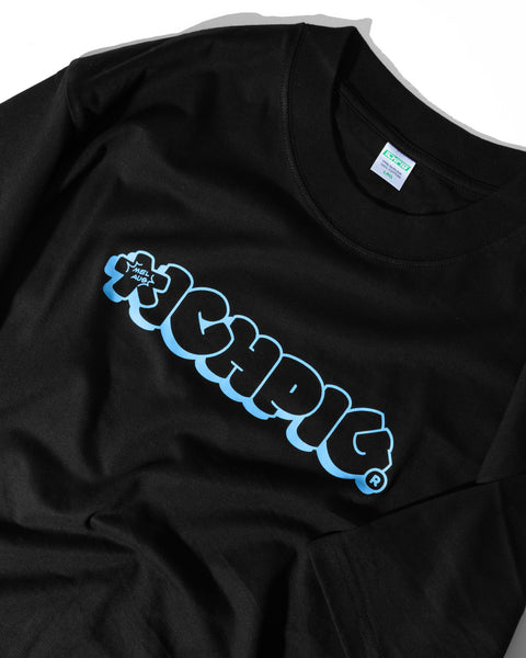 THROWIE TEE (BLACK OR BLUE)