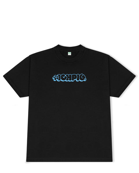 THROWIE TEE (BLACK OR BLUE)